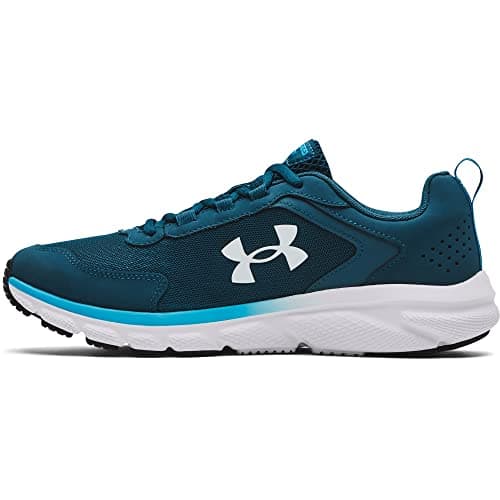 Image of Under Armour Men's Charged Assert 9 Running Shoe, Blue Note (402)/White, Numeric_10