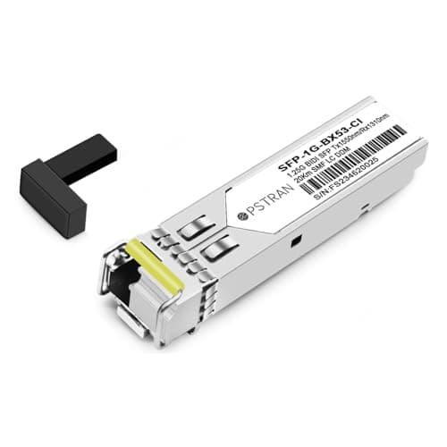 Image of OPSTRAN 1000BASE-BX BiDi SFP Optical Transceiver Module Compatible with Mikro TIK S-3553LC20D-1550 1550nm-TX/1310nm-RX 20km DOM Simplex LC SMF