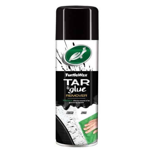 Image of Turtle Wax Tar & Glue Remover 400ml 54046 - High-Performance Formula for Easy Removal of Road Tar & Sticky Glue - Non Drip Formula -Safe To Use on Paintwork, Alloy Wheels and Glass