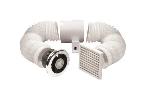 Image of Manrose 100mm LED Shower Light/Extractor Fan
