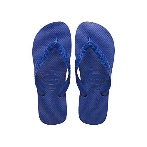 Image of Havaianas Top (Mini Me) Unisex Kids Flipflop Marine Blue 12/13 UK Child