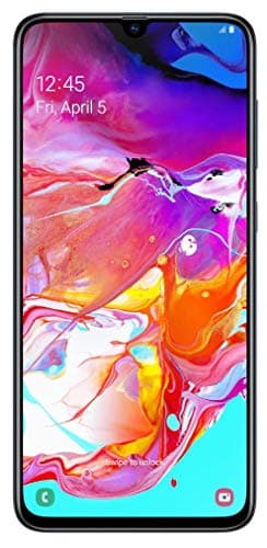 Image of SAMSUNG Galaxy A70 SM-A705F/DS Dual-SIM (128GB ROM, 6GB RAM, 6.7-Inch, GSM Only, No CDMA) Factory Unlocked 4G/LTE Smartphone - International Version (Black)