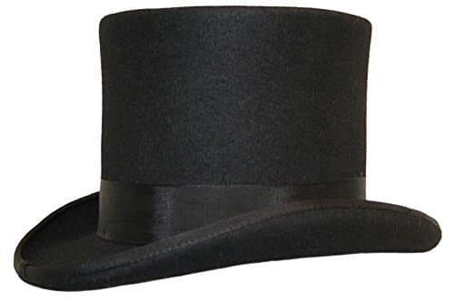 Image of Hand Made Wool Top Hat Satin Lined Small to XXL
