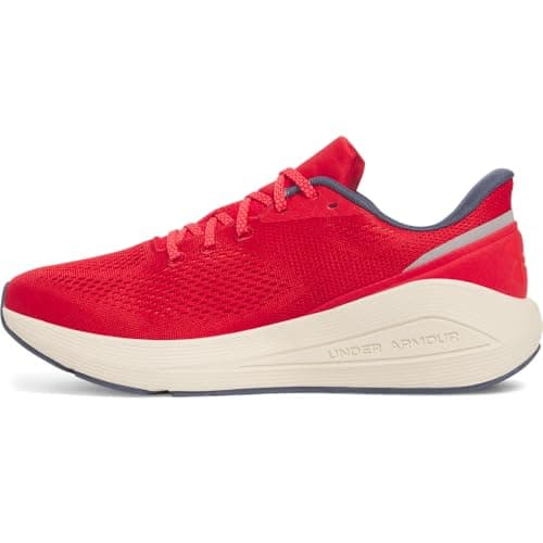Image of Under Armour Men's HOVR Sonic 7, (600) Red/Summit White/Racer Red, 14