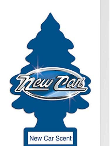 Image of MAGIC TREE "LITTLE TREE" BLACK ICE CAR AIR FRESHENER PACK OF 10