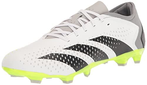 Image of adidas Unisex-Adult Sneaker, White/Core Black/Lucid Lemon, 11 Women/10 Men
