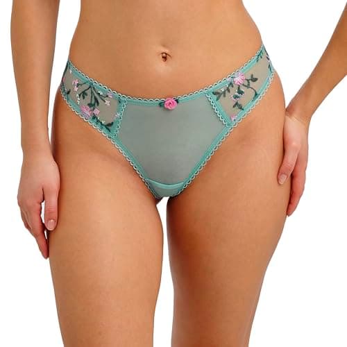 Image of Freya Women's Love Crush Thong, Aqua Haze, XS