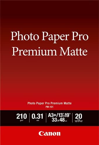 Image of Canon Pro Premium PM-101 - Smooth Matte Photo Paper - 20 Sheet(s)