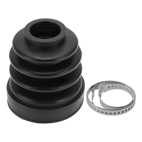Image of Hihaha No.3287A8 CV Joint Boot Kit W/Clamps for Peugeot 206 2002-2020 for Peugeot 307 02-09 Inner Constant Velocity Joint Boot Strong Durable Rubber 1 Set