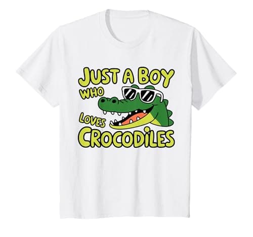 Image of Kids Boy Crocodile Kids T-Shirt