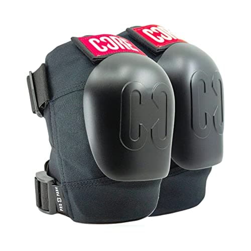Image of Core Pro Knee Pads for Skating Scooter Skateboarding BMX Roller Skating Protective Pro Park Knee Pads Heavy Duty Memory Foam Suitable for Kids, Teenagers & Adults Beginner and Professional - Xsmall