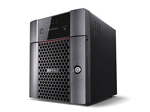 Image of Buffalo TS3410DN0804-EU 8 TB (4 x 2 TB NAS Hard Drives Included) TeraStation 3410DN 4 Bay Desktop NAS