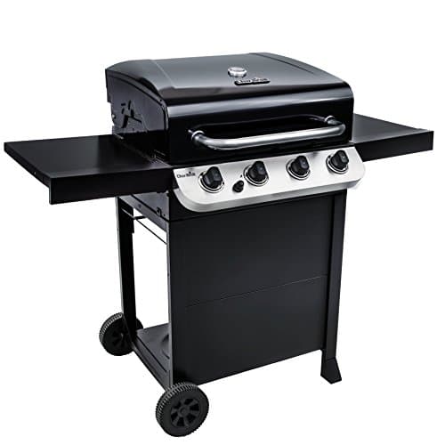 Image of Char-Broil Gas BBQ Convective 410 B - 4-burner Barbecue with Cast Iron Grates, Stainless Steel Burners - Ideal for Outdoor Cooking, Garden, Balcony and Patio