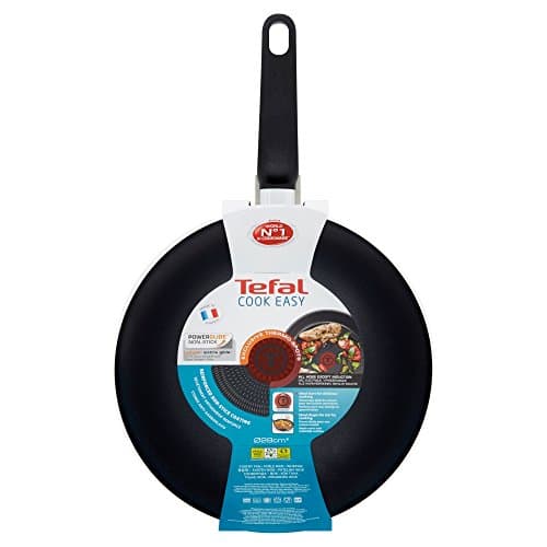 Image of Tefal Cook Easy Stir Fry Pan Black 28cm
