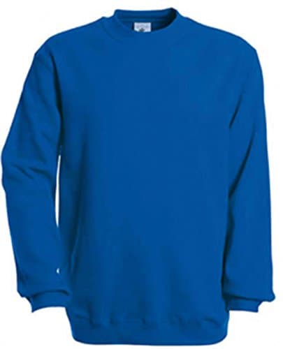 Image of B&C B & C Set-in Sweatshirt - Blue - Large