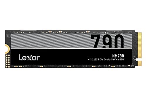 Image of Lexar NM790 2TB SSD, M.2 2280 PCIe Gen4x4 NVMe 1.4 Internal SSD, Up to 7400MB/s Read, Up to 6500MB/s Write, Internal Solid State Drive for PS5, PC, Laptop, Gamers, Professionals (LNM790X002T-RNNNG)