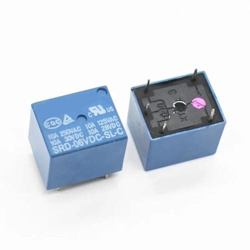 Image of SMGLRUEAT Relays SRD-06VDC-SL-C PCB Type 6V DC Power Relay