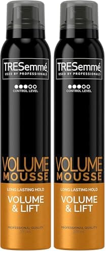 Image of TRESemmé 24hr Lift & Body Hair Mousse – With Provitamin B5 & Humidity-Resistant Formula – For Long-Lasting Volume, Fullness, and a Touchable Style 200ml (Pack of 2)