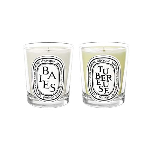 Image of Diptyque Scented Candles Duo Bundle - Baies & Tubereuse (Layering: Fruity and Floral Notes), 2 x 6.7 Oz. (2 Items)
