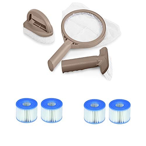Image of Intex PureSpa Hot Tub Maintenance Kit & Intex Type S1 Filter Cartridges (2 Pack)
