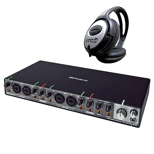 Image of Roland Rubix44 4x4 USB Audio Interface + Keepdrum Headphones