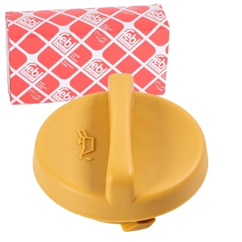Image of febi bilstein 17799 Oil Filler Cap with gasket, pack of one