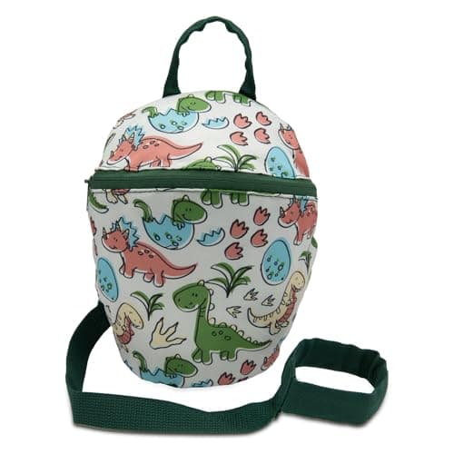 Image of NorthSole Toddler Backpack with Safety Reins Nursery Bag Infants Mini Rucksack for Kids Child Harness 1-3 Years - Dinosaur