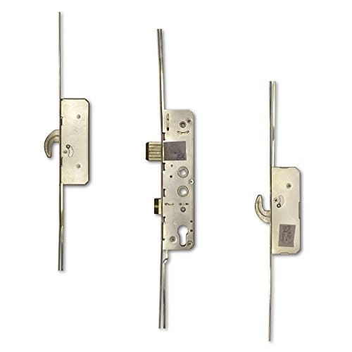 Image of AVANTIS Lever Operated Twin Spindle Latch & Deadbolt - 2 Hook Large