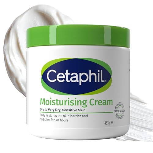 Image of Cetaphil Body Moisturiser, 453g, Moisturising Cream For Dry to Very Dry, Sensitive Skin, With Niacinamide & Vitamin E, Packaging May Vary