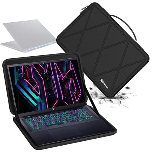 Image of Smatree Hard EVA Protective Sleeve Case Compatible for 18 inch acer Predator Helios 18 AI, for 18 inch Acer Predator Helios 18 Gaming Laptop - PH18-71-756U,Waterproof and Anti-Shock Sleeve (X8332)