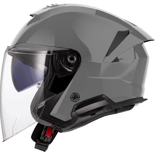 Image of LS2 Open Faced Motorcycle Helmet - OF618 VERSO II SOLID NARDO GREY (M) 57-58cm
