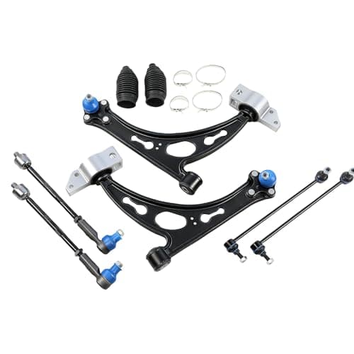 Image of Suspension Wishbone Front Control Arm Kit Compatible with AUDI A3; Compatible with SEAT Altea Toledo; Compatible with SKODA Octavia Superb; Compatible with VW Golf Caddy Eos Jetta Touran, 1K0407151AA