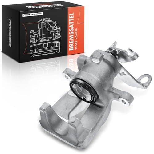 Image of Frankberg Brake Caliper Disc Brake Rear Left Cast Aluminium Compatible with 147 937 GT 937 156 932 166 936 Kappa 838A Kappa 838 Kappa SW 838B Lybra 839AX Replace# 77364538