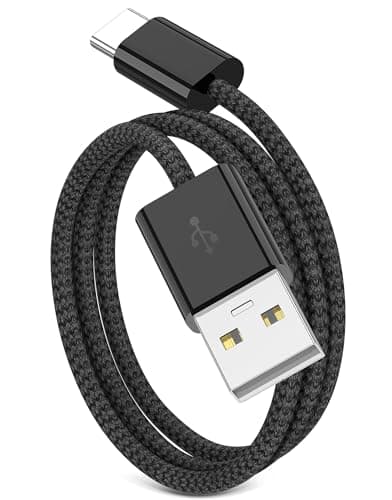 Image of ACANDYA USB C Cable for Carplay, Car-Play Cord for Apple iPhone 17/iPhone 16 Pro USB A to Type C Data Transfer Braided Charger Charging Cable for Android Auto/Samsung S24 S26 Charge Wire 3.3ft Black