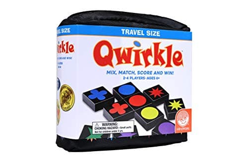 Image of Mindware | Qwirkle: Travel (NEW) | Board Game | Ages 6+ | 2-4 Players | 45 Minutes Playing Time