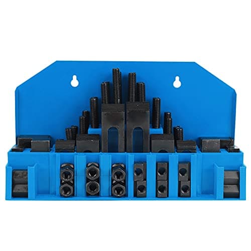 Image of 58Pcs M12 T-Slot Clamp Kit Hold Down Clamp Clamping Set Combined Press Plate for Lathe Milling Machine