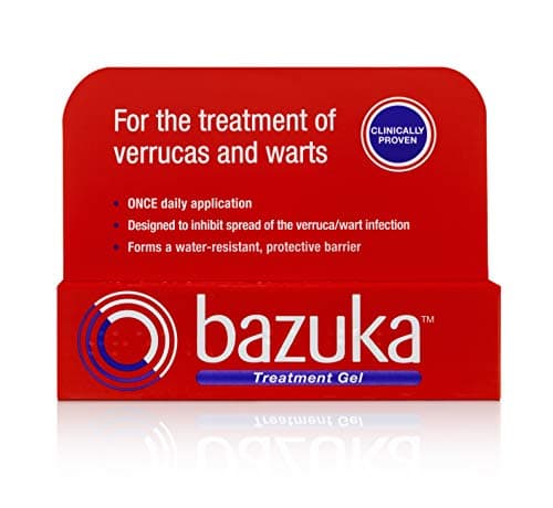 Image of Bazuka Treatment Gel For Effective, Pain-Free Treatment and Removal of Verrucas and Warts. With Emery Board, 6g