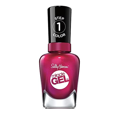 Image of Sally Hansen Miracle Gel, Mad Women, Gel-Like Nail Polish, NO UV Light Required, Chip-Resistant, Long Lasting - Up to 8 days, Easy to Use, Salon Quality Results, Vegan Formula, 14.7ml