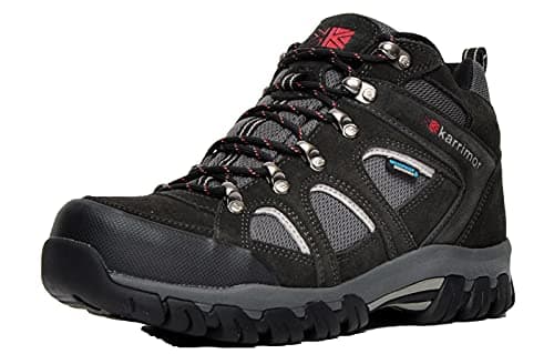 Image of Karrimor Men's Bodmin Mid Iv Weathertite High Rise Hiking Boots, Black Sea, 11 UK