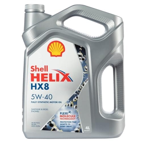 Image of Shell Helix HX8 5W-40 Fully Synthetic Engine Oil API SN A3/B4 4 Litre 4L