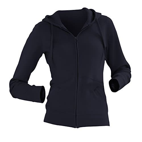 Image of Russell Ladies Premium Authentic Zipped Hoodie (3-Layer Fabric) (M) (French Navy)