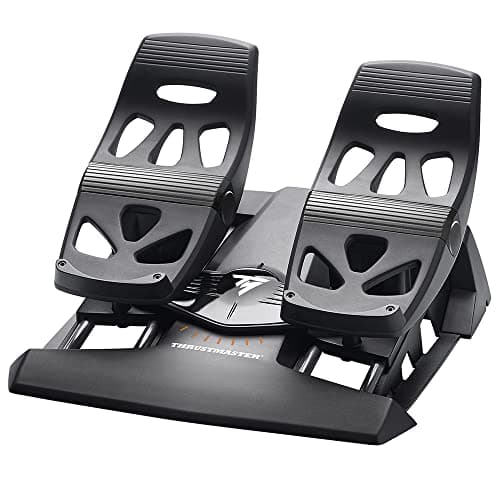 Image of Thrustmaster TFRP T. Flight Rudder Pedals - Precise Rudder Control with S.M.A.R.T Technology for PC, PlayStation and Xbox
