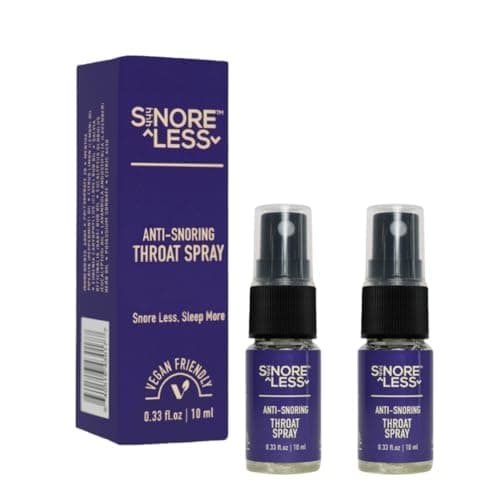 Image of Shhhnoreless Anti Snoring Throat Spray - Snoring Aids for Men and Women, Anti Snore Solution to Stop Snoring, Snoring Relief Remedy for Better Sleep - 2 Pack