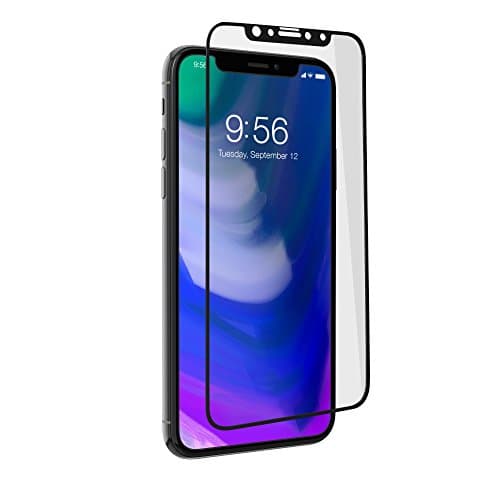 Image of ZAGG InvisibleShield Glass+ Contour Screen Protector Made for Apple iPhone X - Black