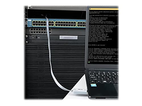 Image of Eaton Tripp Lite Serie U209 – USB‑A to RJ45 Cisco Rollover Cable – U209‑006‑RJ45‑X – 250 Kbps Serial Console Connectivity for Routers & Switches, FTDI Chipset, Double‑Shielded, Black (B016A4CAF2)