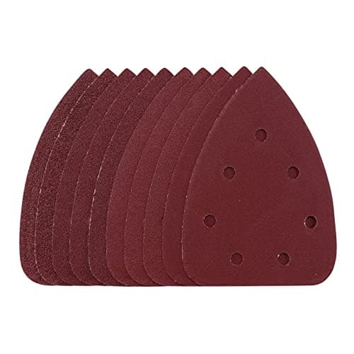 Image of Draper 08626 Detail Sanding Sheets with Hook and Loop, 140mm, Assorted Grit, SSD6 (Pack of 10)