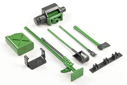 Image of Fastrax SCALE 6-PIECE TOOL SET GREEN/BLACK PAINTED