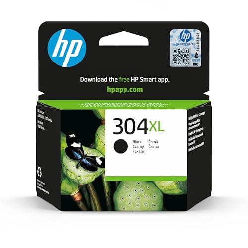 Image of HP 304XL (N9K08AE) Original Black Ink Cartridge