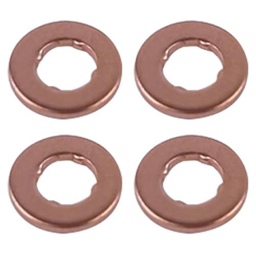 Image of Vauxhall Insignia Mk I 2.0 CDTI Common Rail Diesel Injector Washers & Seals Kit - 4 Pc Set, Replacement O-Rings and Gaskets
