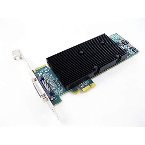 Image of Matrox M9120-E512LAU1F Low-Profile Dual Monitor Graphics Card (512MB, DDR2, PCI-E x1)